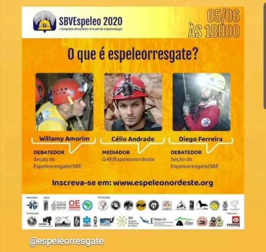 O que é espeleorresagte? - SER - SBVEspeleo 2020