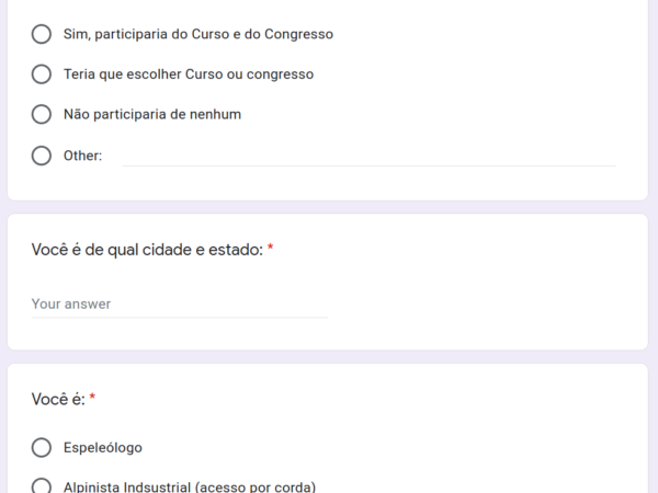 35º Congresso Brasileiro de Espeleologia