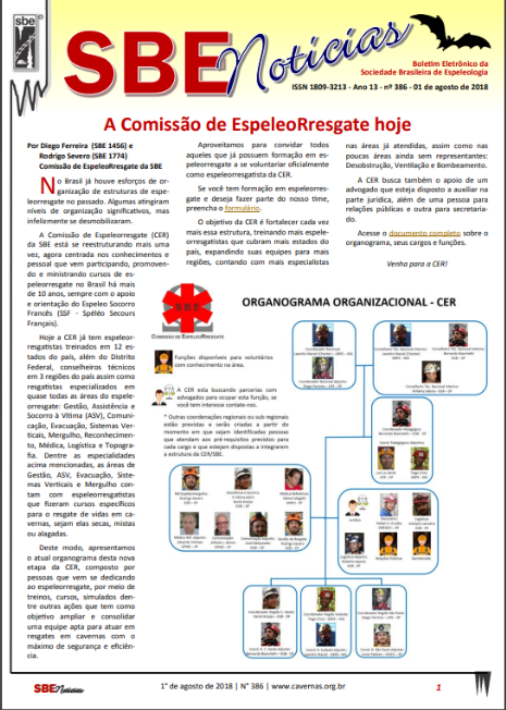 CER no SBE Notícias